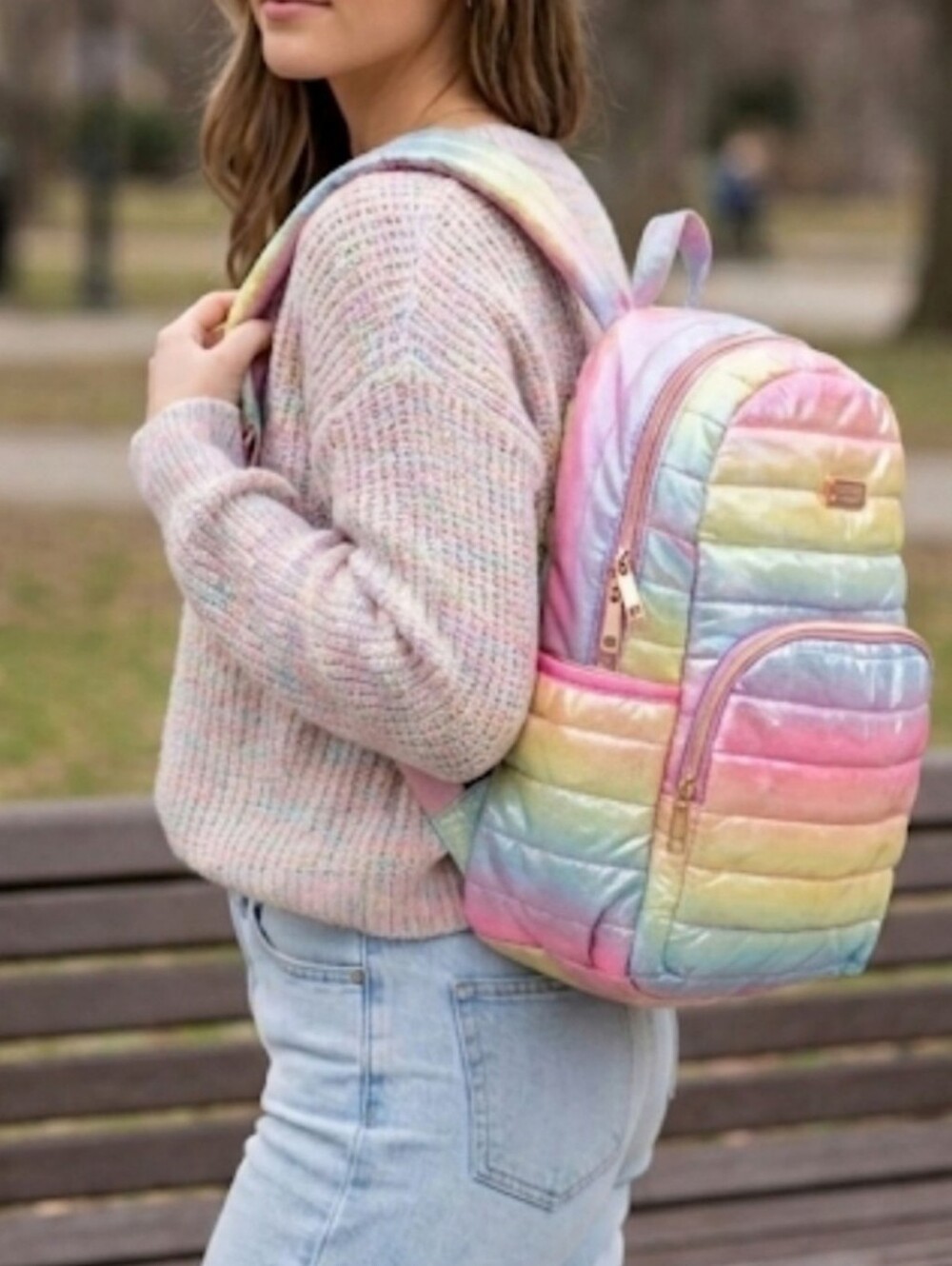 Jessica Simpson 2 pc Backpack Set New